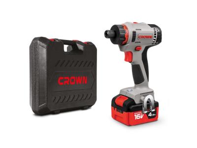 CROWN 16V Cordless Screwdriver 1/4