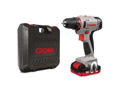 CROWN 16V Cordless Drill/Driver 1.5AH Lithium-ion Power Tools CT21082H-1.5 BMC