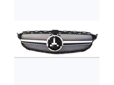 Benz C series W205 grille black chrome 2014-2015