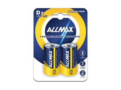 ALLMAX Alkaline Dry Battery Size D