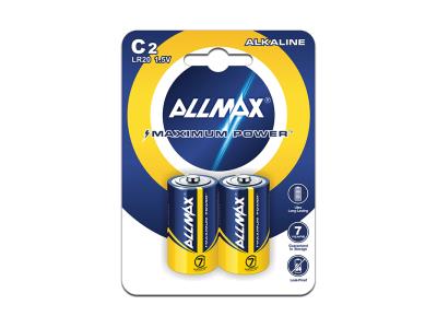 ALLMAX Alkaline Dry Battery Size C
