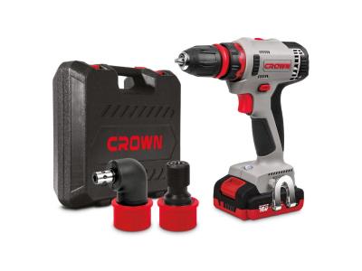 CROWN 16V Cordless Drill 1.5AH Screwdriver Keyless Chuck Power Tools CT21082HQ-1.5 BMC