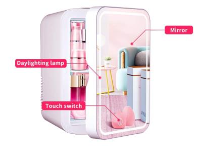 Mini Cooler with LED&Make up mirror