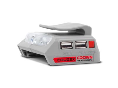 CROWN 20V Max Lithium-ion Cordless Power Source USB Charger CAU02X