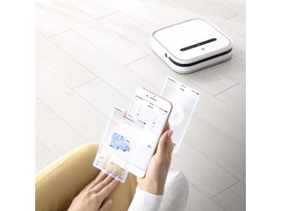  Electronic APP Control Intelligent Smart Robot Floor Cleaner For Home 