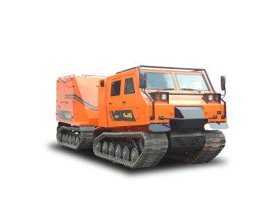 All-terrain tracked communications command vehicle