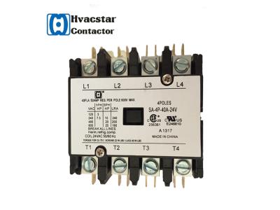 Hot Sale Air Conditioner AC Contactor , 24V 50A 3 Pole 3 Phase Electrical Contactor