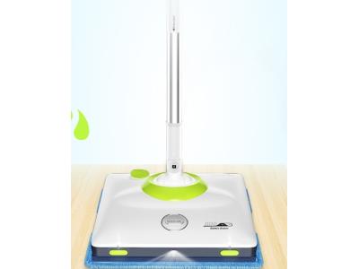 Electric Wireless Water Spraying Wiping Waxing Vibration Floor Cleaning Mop
