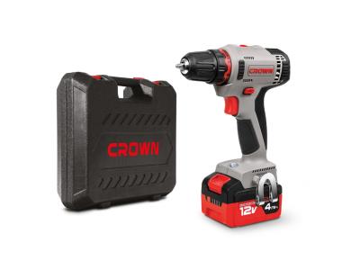 CROWN 12V Cordless Drills Driver Lithium-ion Step Speed Power Tools CT21081H-4 BMC