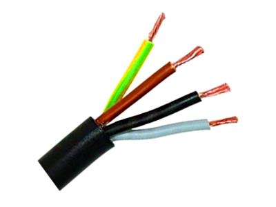 H05VV-F 3183Y Bare Copper PVC Insulated PVC Sheath RVV Flexible Electric Cables