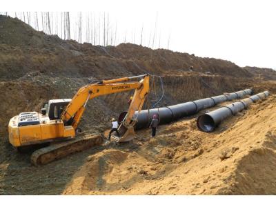 Ductile Iron Pipes for water supply project