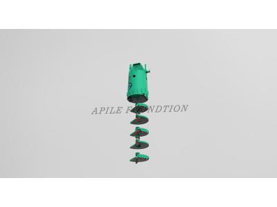 APFDBSE double bottom single side soil entry rotary drill bit
