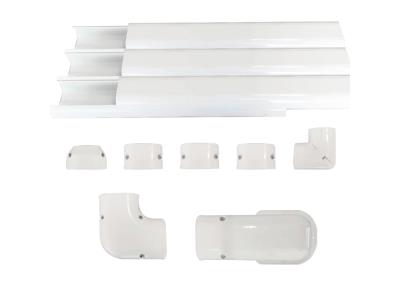 Decorative mini split line set cover kit air conditioner duct PVC ac spare parts