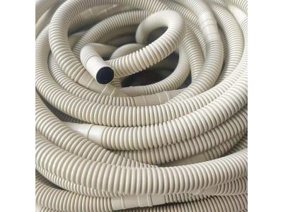 50m UV air conditioner PVC corrugated drain pipe 164ft ac plastic flexible drain hose