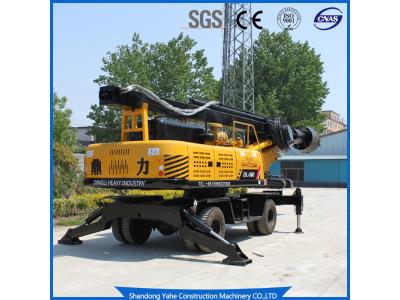 20m suqare rod wheel type rotary drilling rig