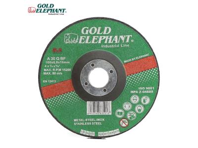 Gold Elephant stainless steel grinding wheels 4 inch grinding discs