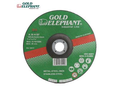 Gold Elephant stainless steel grinding wheels 7 inch grinding wheel discs
