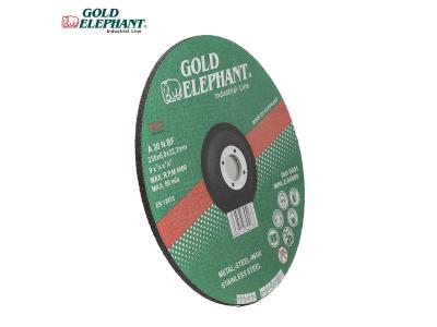 Gold Elephant stainless steel grinding wheels 9 inch grinding wheel discs