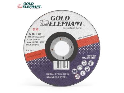 Gold Elephant metal cutting wheels 4.5 inch cutting wheel discs