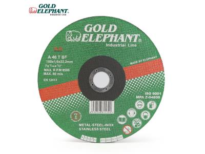 Gold Elephant stainless steel cutting wheels 7 inch cutting wheel discs