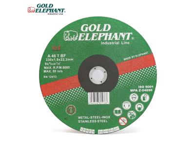 Gold Elephant stainless steel cutting wheels 9 inch cutting wheel discs