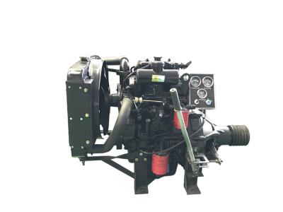 China twin cylinders diesel engine power unit with clutch and pully in cheap price