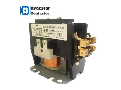 Household 1.5poles 24V 30AMPS higher quality magnetic AC Contactor with CUL SA certificate