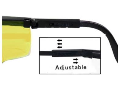 SG13 A/C adjustable Safety glasses Goggles with Anti-fog Anti-Scratch Lens Goggles