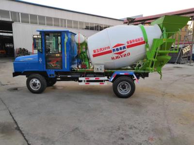 High Quality Building Construction Material Mobile Self Loading Concrete Mixer Truck For S