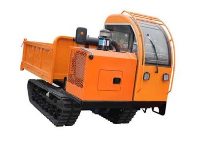 Hydraulic diesel drive 4T crawler dumper transport vehicle