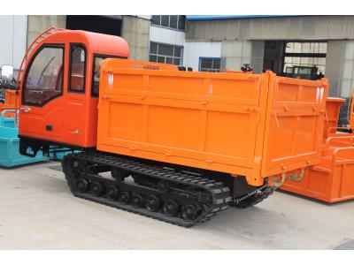 Hydraulic diesel drive 4T crawler dumper transport vehicle 