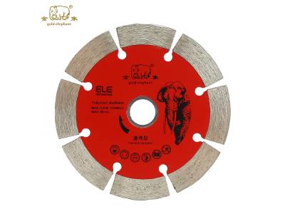 Gold Elephant 110mm super hard diamond saw blades Segmented sintered blade general purpose