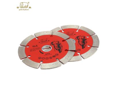 Gold Elephant 110mm super hard diamond saw blades Segmented sintered blade general purpose