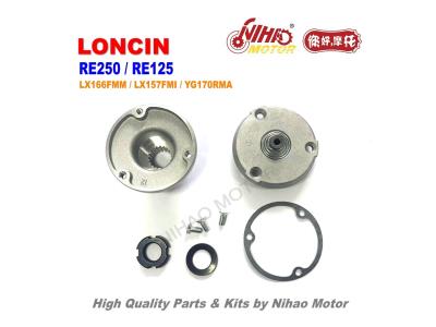 LX39 LONCIN RE250 Engine Parts Oil Fine Filter Assy LX166FMM For FUEGO TEKKEN 250 AXXO DAY