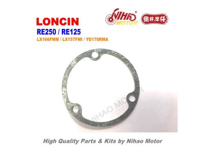 LX40 LONCIN RE250 Engine Parts Oil Filter Cover Gasket LX166FMM For FUEGO TEKKEN 250 AXXO