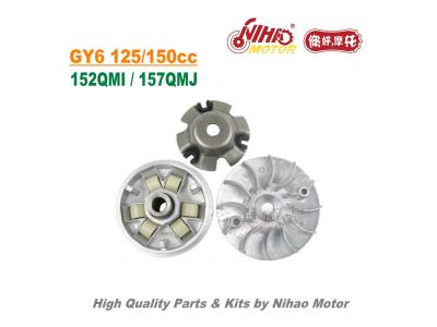 TZ-04 125cc 150cc Variator Set Drive Pulley GY6 Parts Chinese Scooter Motorcycle 152QMI 15