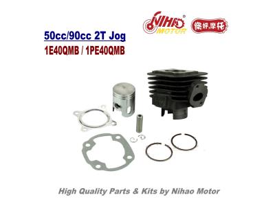 TZ-09 JOG 50/70cc Cylinder Assy 39/47mm Piston Pin 10/12mm 2 Stroke Engine Parts 1E40QMB 2