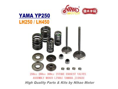 TZ-44 250cc Majesty 250 Valve Assy LINHAI Parts YP250 LH250 ATV QUAD Chinese Motorcycle En