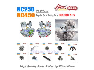 51 NC250 Parts Full Gasket kit ZONGSHEN Engine NC RX3 ZS177MM (Nihao Motor) KAYO Motoland 