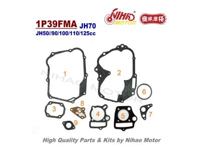 L3 33 JH70 Full Gasket Set JIALING 70cc Chinese Motorcycle Parts 1P47FMC Cub Engine Spare