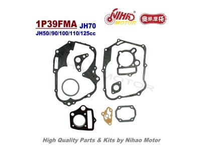 L3 33 JH70 Full Gasket Set JIALING 70cc Chinese Motorcycle Parts 1P47FMC Cub Engine Spare 