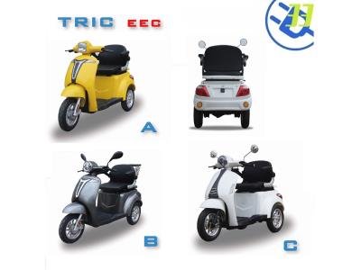 electric Trike tricyle scooter e motorcycle EEC EURO5 COC 3 wheel (Tric) EV-33