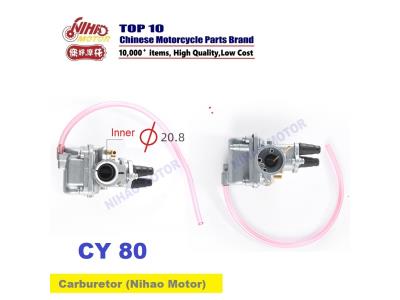 HU06 Motorcycle carburetor for XH90 AX100 CY80 Engine parts scooter spare Nihao Motor