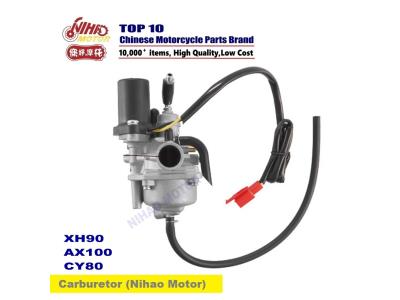 HU06 Motorcycle carburetor for XH90 AX100 CY80 Engine parts scooter spare Nihao Motor