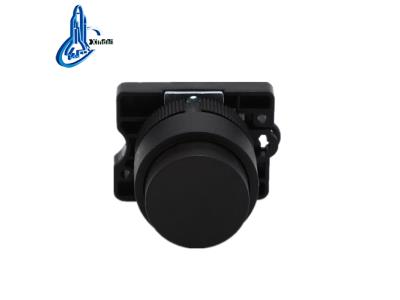 LAY5-EL21 convex head black plastic button lay5 black push button 
