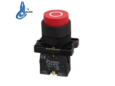 LAY5-EL4322 spring return switch projecting push button with symbol