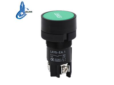 LAY5-EA131S spring return marked push button green button switch