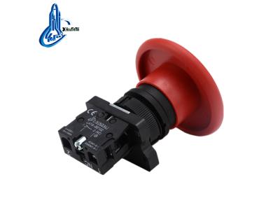 LAY5-ER42 big red mushroom electrical button pushbutton spring return switch 