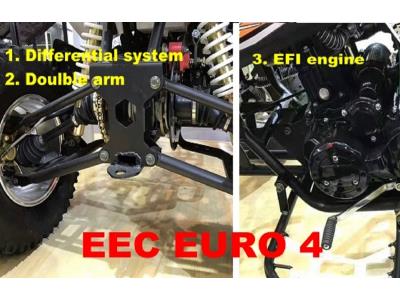 EEC EURO4 ATV,COC ATV 250 Sport