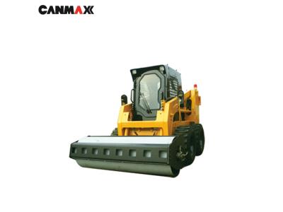 Canmax Skid Steer Loader Road Construction Compactor, Road Roller Machine for Sale